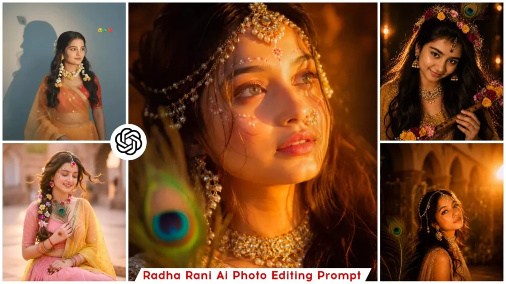 Radha Rani Style Ai Photo Editing Prompts