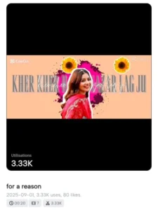 Small Ratio CapCut Template Free