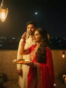 Couple Karwa Chauth Ai Photo Editing Prompts