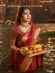 Girls Google Gemini Chhath Puja Ai Photo Editing Prompts