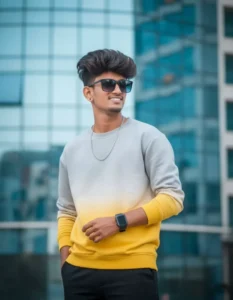 Google Gemini Boys Dual Color Shirt Ai Photo Editing