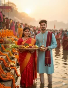 Google Gemini Chhath Puja Ai Photo Editing Prompts For Couples