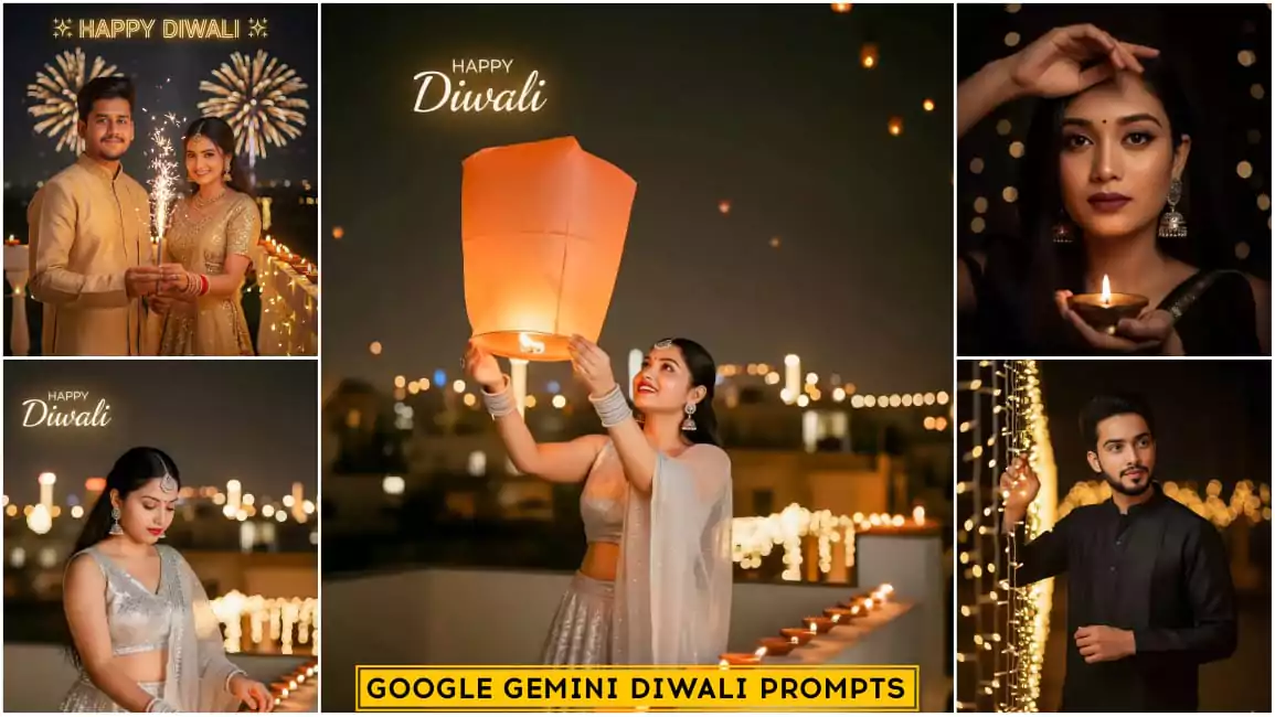 Google Gemini Diwali Ai Photo Editing Prompt
