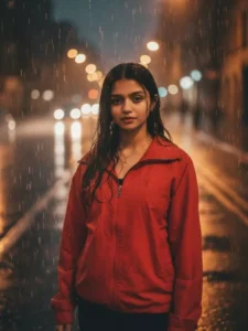 Google Gemini Girl Rain Ai Photo Editing Prompts