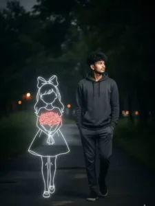 Google Gemini Outline Girl Trending Ai Photo Editing