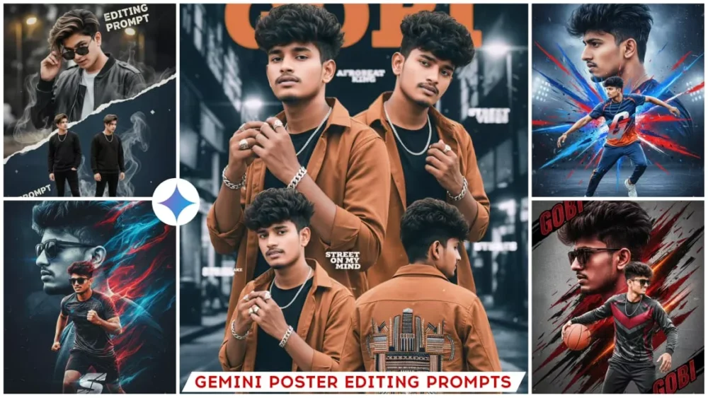 Google Gemini Poster Ai Photo Editing Prompts