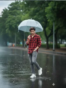 Google Gemini Rain Ai Photo Editing Prompt (2)