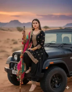 Google Gemini Retro Indian Girl Ai Photo Editing Prompts