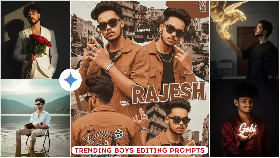 Google Gemini Trending Boys Ai Photo Editing Prompts