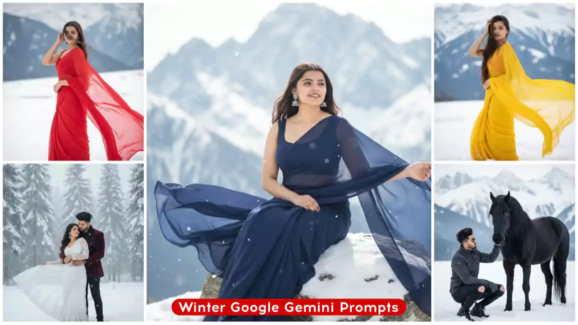 Google Gemini Winter Ai Photo Editing Prompts 2025
