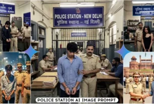 Police Station Ai Photo Editing Prompt