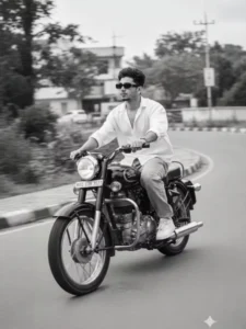 Biker Ai Photo Editing Prompts Gemini