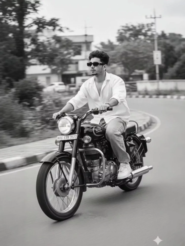 Biker Ai Photo Editing Prompts Gemini