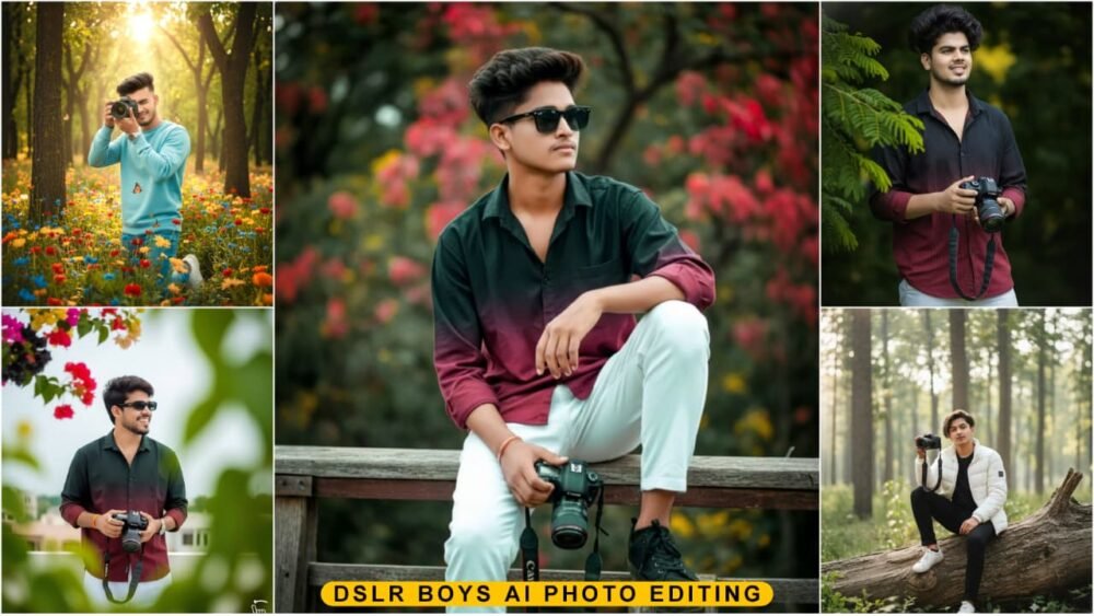 Google Gemini Dslr Boys Ai Photo Editing Prompts 2025
