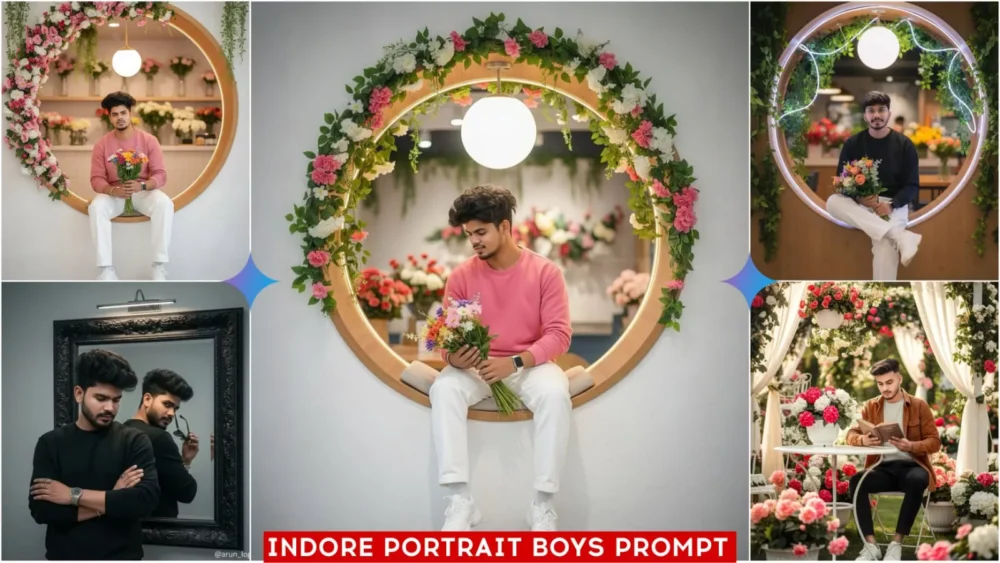 Google Gemini Indore Boys Portrait Ai Photo Editing Prompts