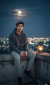 Google Gemini Moon Night Ai Photo Editing Prompts With Real Face