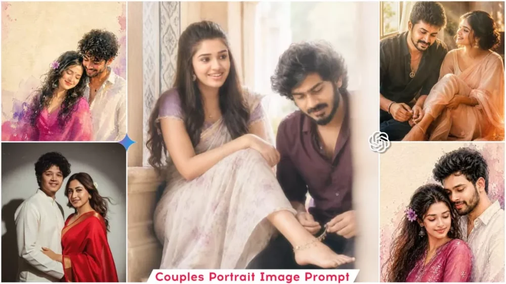 Instagram Trending Couple Ai photo Editing Prompts