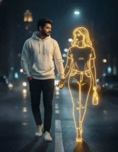 Instagram Viral Google Gemini Neon Girl Ai photo Editing Prompts