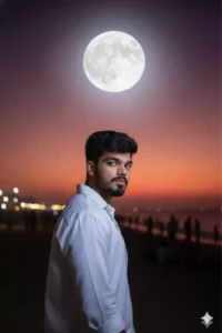 Moon Night Ai Photo Editing Prompts Free