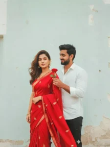 New Retro Indian Couples Ai Photo Editing Prompts Trend