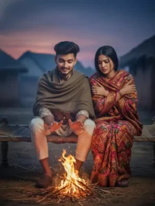 Winter Season Couples Ai Photo Editing Prompts