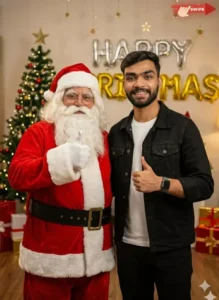 Christmas Ai Photo Editing Prompts With Santa