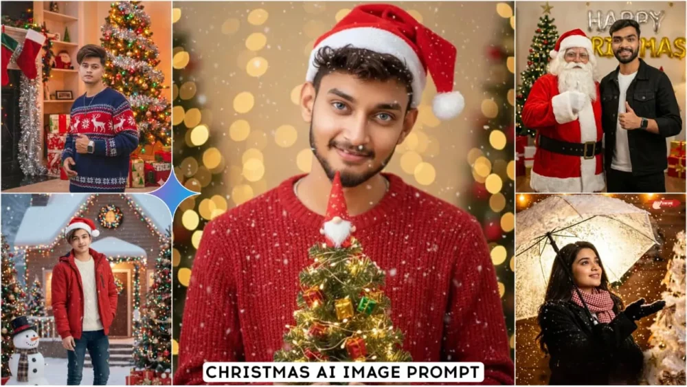 Google Gemini Christmas Ai Photo Editing Prompts
