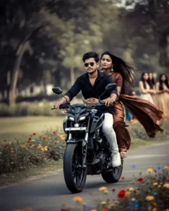 Google Gemini Couple Bike AI Photo Editing Prompts