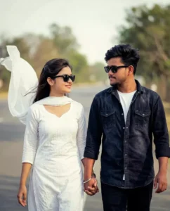 Google Gemini Couple Bike AI Photo Editing Prompts Realistic