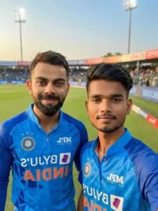 Realistic Selfie With Virat Kohali Ai Photo Editing Prompts