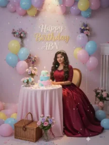 Realistic Girls Birthday Ai Photo Editing Prompts