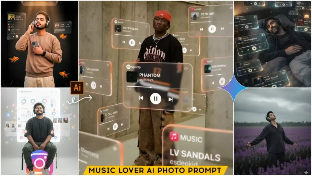 Trending Music Lover Ai Photo Editing Prompts Gemini