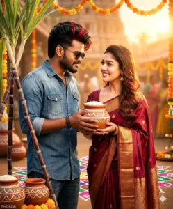 Couples Google Gemini Makar Sankranti Ai Photo Editing Prompts