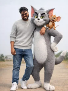 Google Gemini Tom And Jerry Ai Photo Editing Prompts Realistic Face
