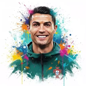 Google gemini Ink splash painting ai photo editing prompt