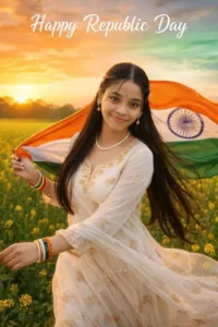 Republic Day 26 January Ai Photo Prompts For Girls