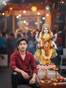 Sarswati Puja Ai Photo Editing Prompts 2026