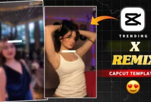 X Remix Capcut Template Link New Trend