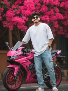 Biker Ai Photo Prompts For Boys