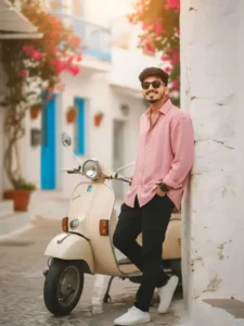 Biker Ai Photo Prompts Realistic Face