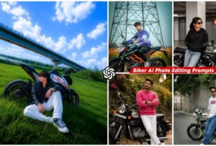 Biker Ai photo Editing Prompt chatgpt
