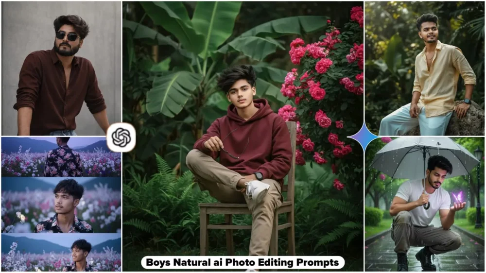 Boys Realistic Ai Photo Editing Prompts