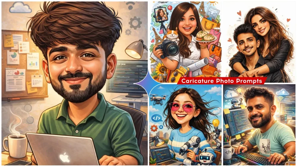 Caricature Ai Photo Editing Prompts