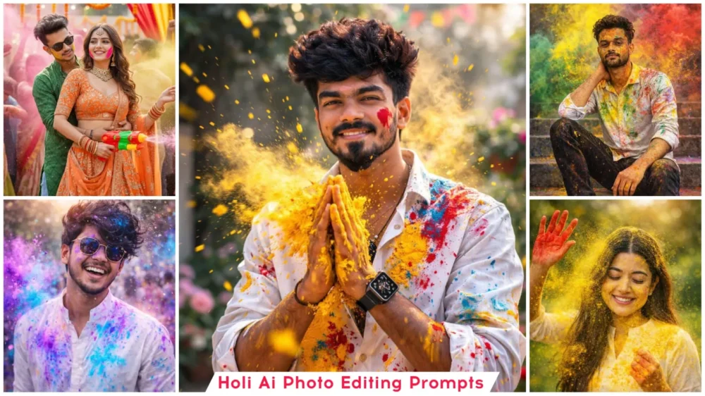 Happy Holi Ai Photo Editing Prompts