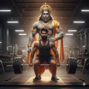 Hanuman Ji Gym Ai Photo Prompt Chatgpt