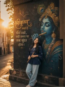 Lord Krishna Ai Photo Editing Prompt For Girls