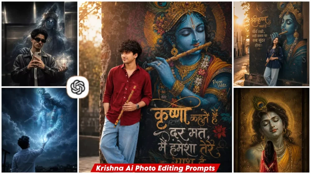 Lord Krishna Ai Photo Editing Prompt