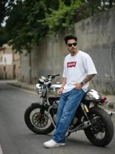 Realistic Biker Ai photo Editing Prompt 2026