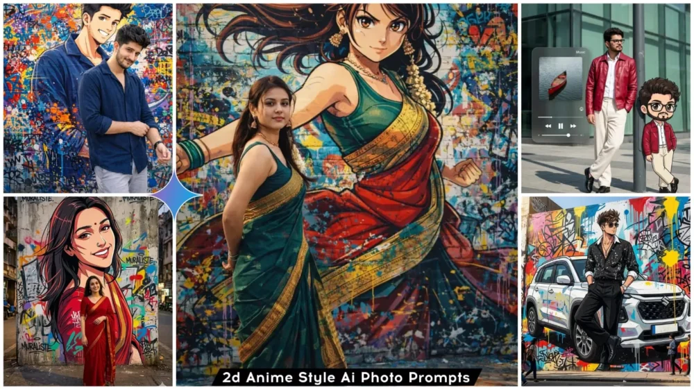 2D Anime Ai photo Editing Prompts