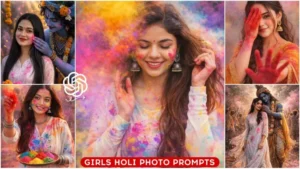 Best Girls Holi Ai Photo Editing Prompts